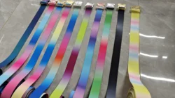 2 inch 4cm 5cm nylon no pull pet collar leash harness adjustable soft padded heavy duty combat tactical dog collar with handle