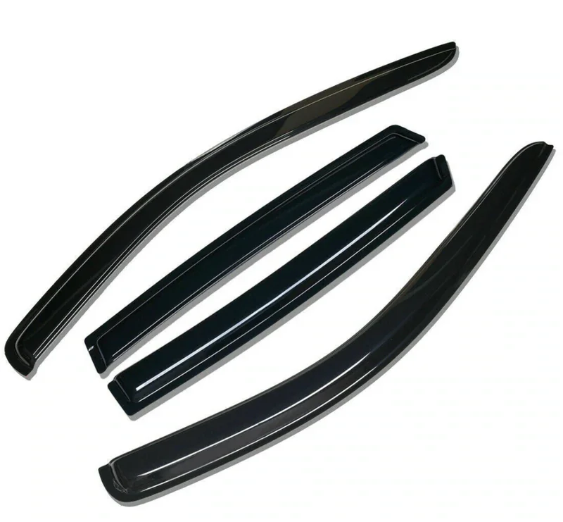 Acrylic Window Door Visor Sun Rain Guard deflectors vent for Peugeot 307