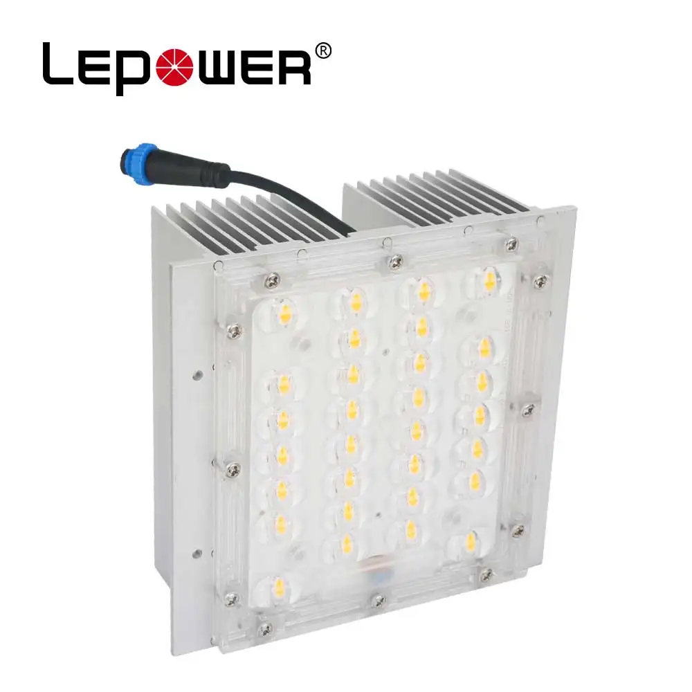 High Efficacy 200lm/w Square Module 30W 40W 50W 60W LED retrofit led post top lantern