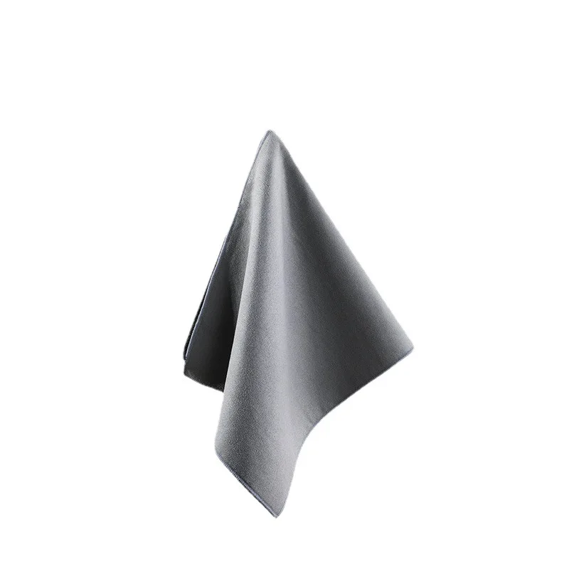 OEM Car washing towel car wiping cloth deer skin cloth water absorbing non shedding  suede double-sided car interior cleaning