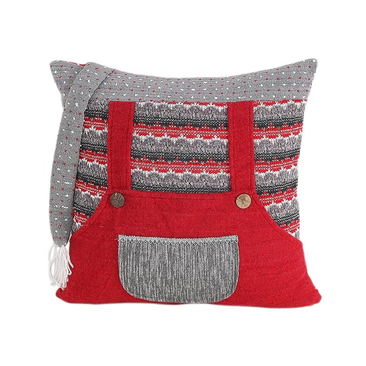 SOTE Square Red 45x45CM Throw Pillow Cover Living Room Cushion Cover For Home Sofa Decoration