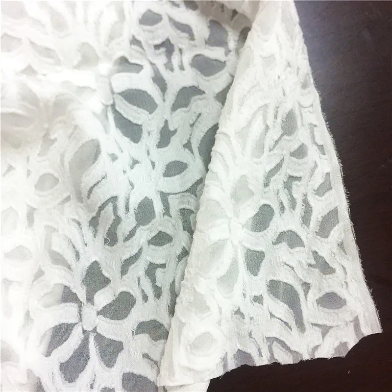 silk cotton blended flower cutting fabric silk uragiri fabric silk cotton blended fabric