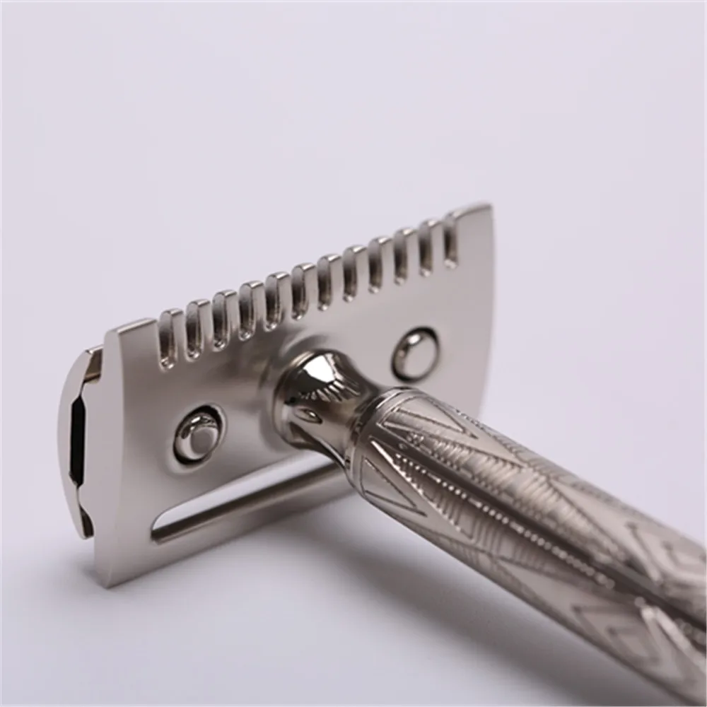 RTS YAQI Double edge Man Chrome Safety Razors Shaving Razor