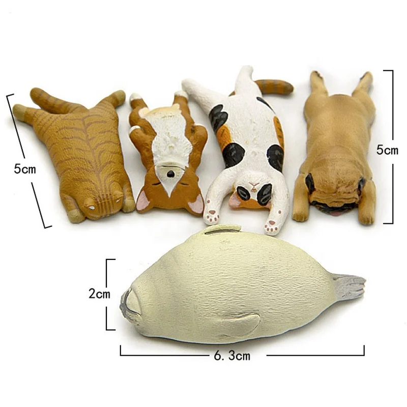 Mini Toy Action Figure Handicraft Ornaments Cake Topper Anime Resin Animal