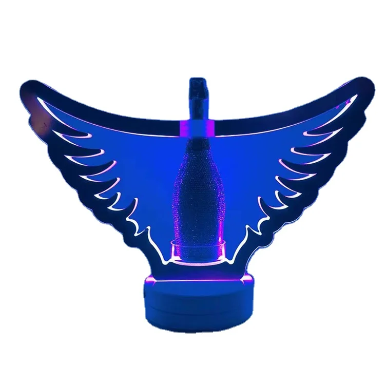Very popular in USA bottle service lights bottle service sign for bottle charms
