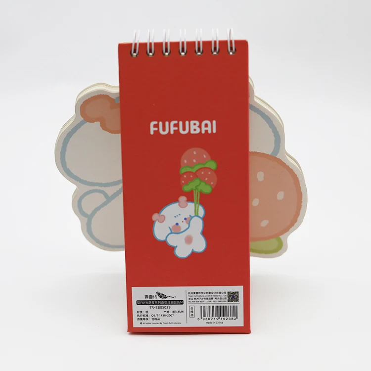 High Quality Custom Printing Full Color 2024 Spiral Wall Desk Table Calendar OEM Style Binding Paper