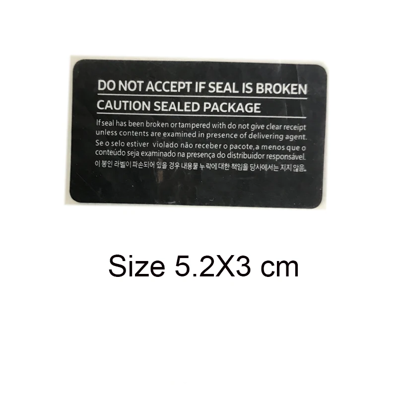 black or white mobilephone packaging package box seal sticker for S10 S20 S21 S22 S22+ Note 20 ultra