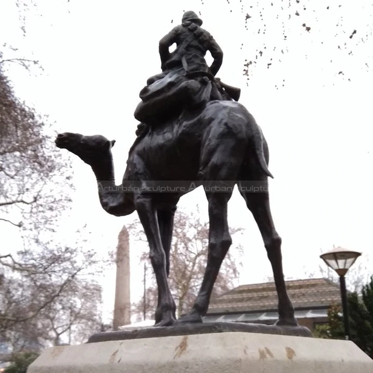 Large Imperial Camel Regiment Memorial Camel Sculpture