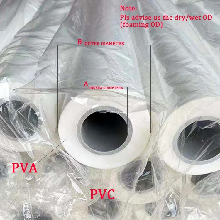 PP PVA PU Sponge Roller for PCB Etching Machine