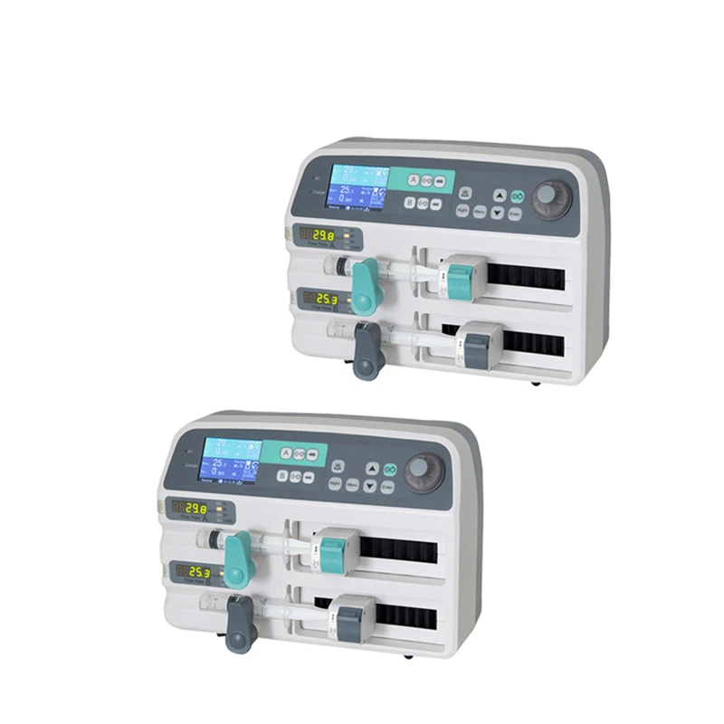 Wondcon Double Channels Veterinary Electric Syringe Pump for Animals