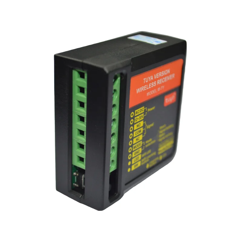 oredy 12v 24v 36v wifi relay switch with tuya module remote control for automatic sliding door system