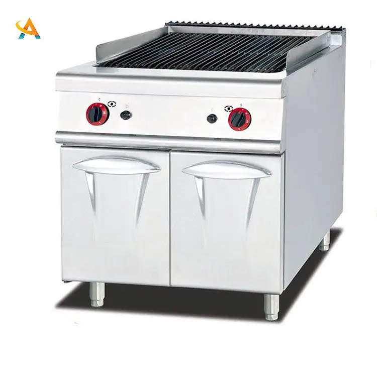 Factory Direct Price Commercial Lava Rock Barbecue Char Grill Steak Cooking Grill Stone Lava Rock Grill