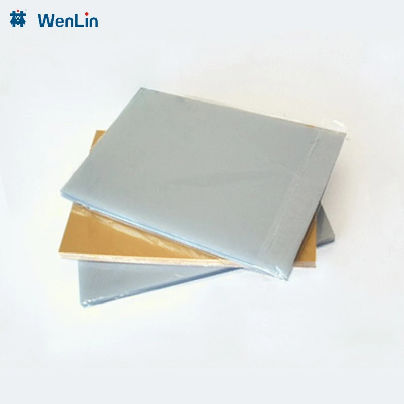 WENLIN white rigid pvc sheet a4 inkjet pvc fusing sheets
