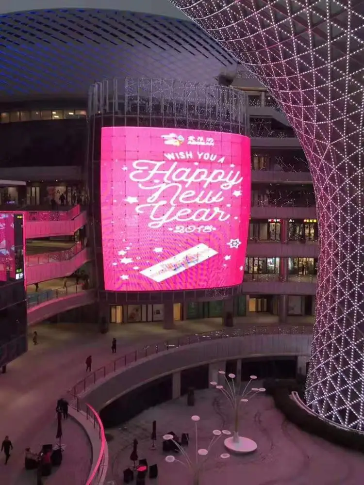 p2 Glass window curtain indoor  video wall showcase advertising led transparent display screen pantalla led  interior vidrio