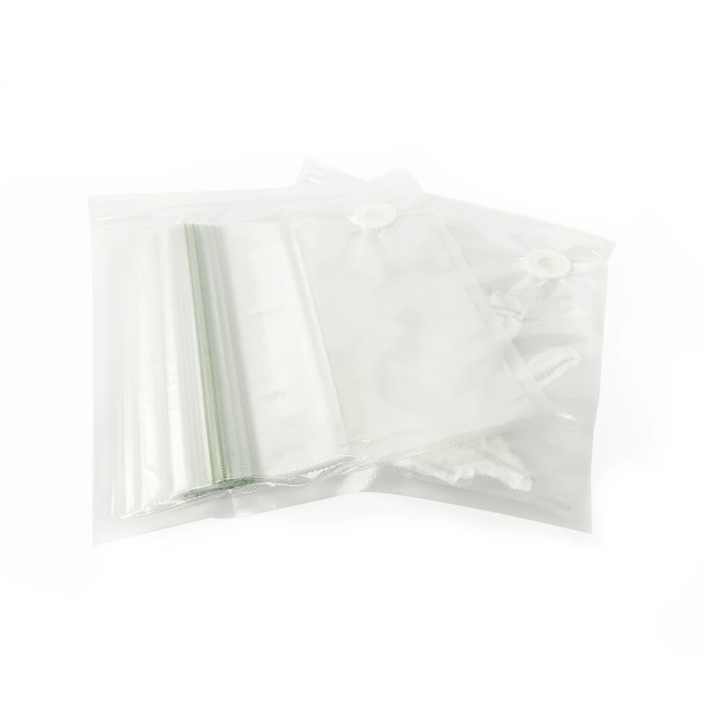 New air valve new technical Sous Vide Bags kits Reusable Vacuum food Zipper Bags for food  pump