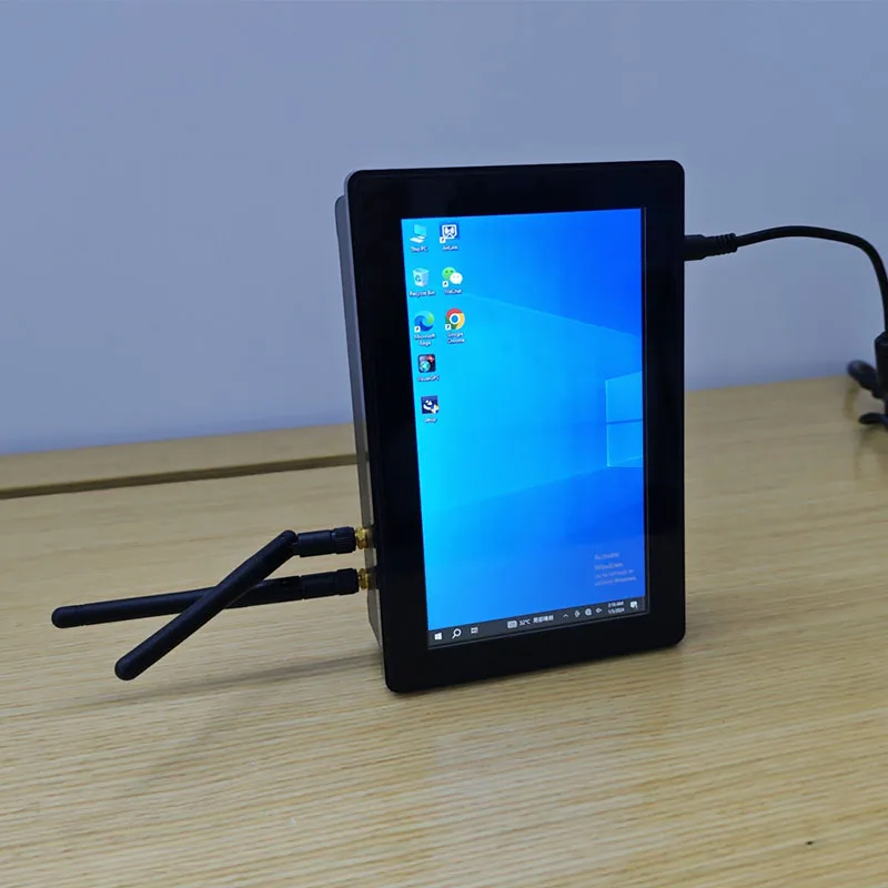 7 Inch Wall Embedded Windows System Industrial tablet Computer Touch Screen All In One PC