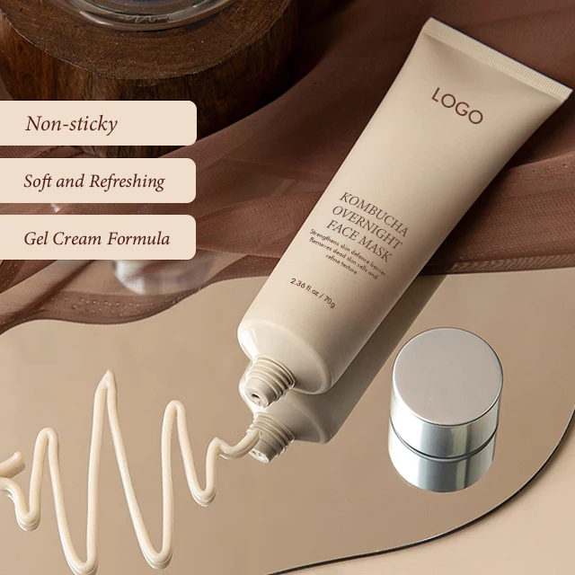 Natural Soothing Moistourizing Spa-Worthy Rose Face Overnight Sleeping Mask Cream Gel Sleep Mask For Sensitive And Dryness Skin