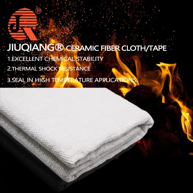 Ceramic fiber gasket tape thermal insulation fabric