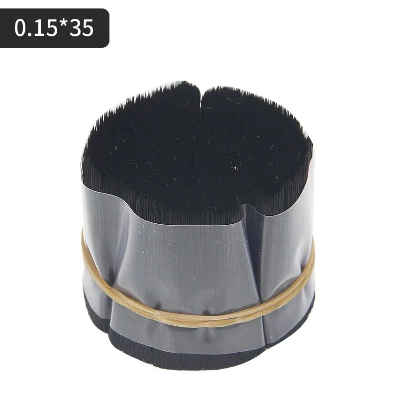 Matte black 0.15mm silk raw material for eyelash extension Korean PBT fiber eyelashes