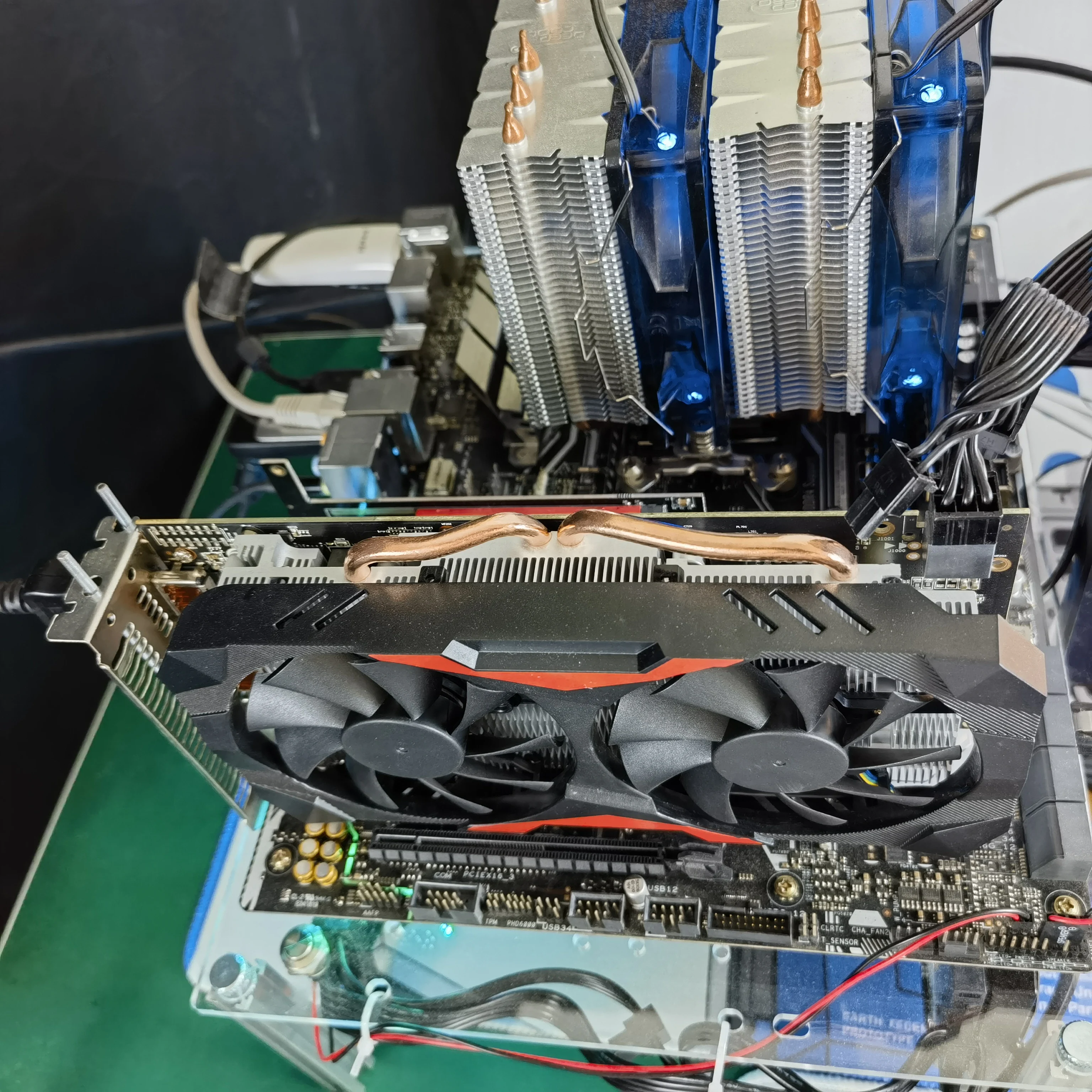 New RX580 8GB DDR5 256 Bit Gaming External Video Card Gpu AMD Rx 580 Graphics Card