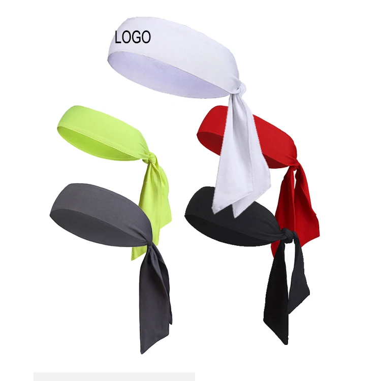 Custom logo printing quick dry karate head band sports martial arts taekwondo running walking yoga tennis headband