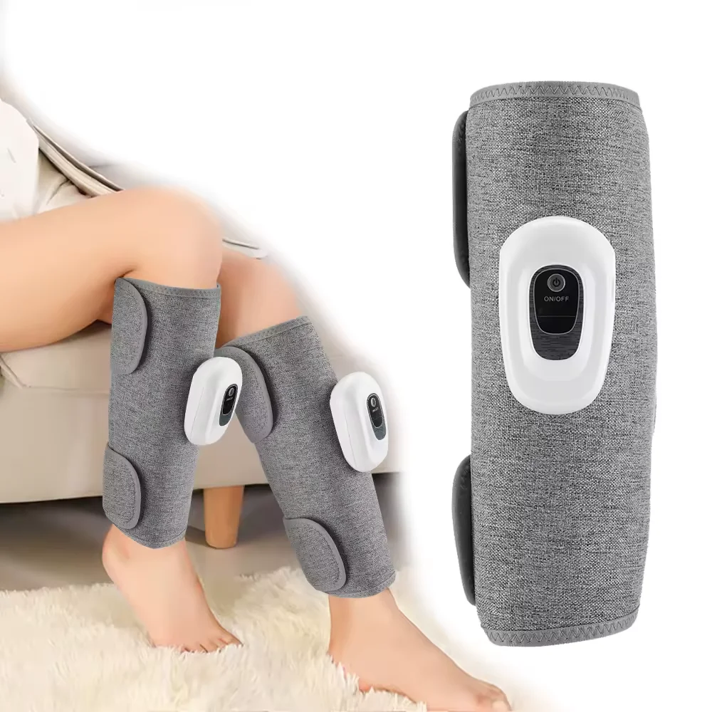 Portable Leg Massager for Circulation and Pain Relief Calf Air Compression Massager with Heat