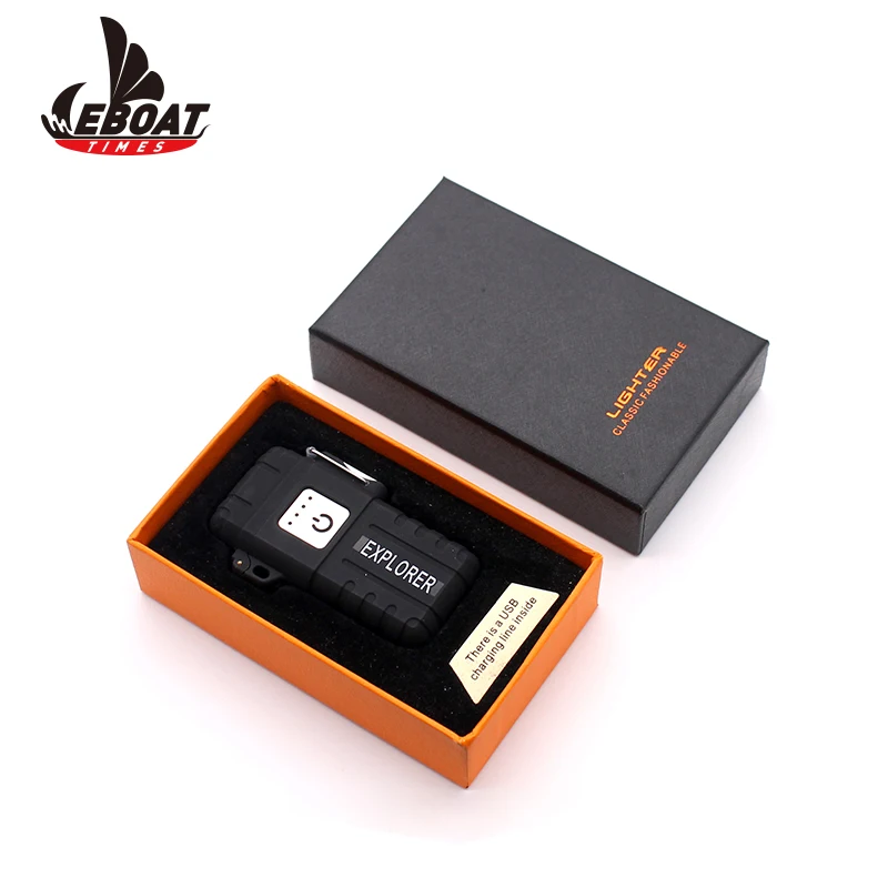 New Pipe Design USB lighter electronic windproof, custom cigar arc lighter plasma