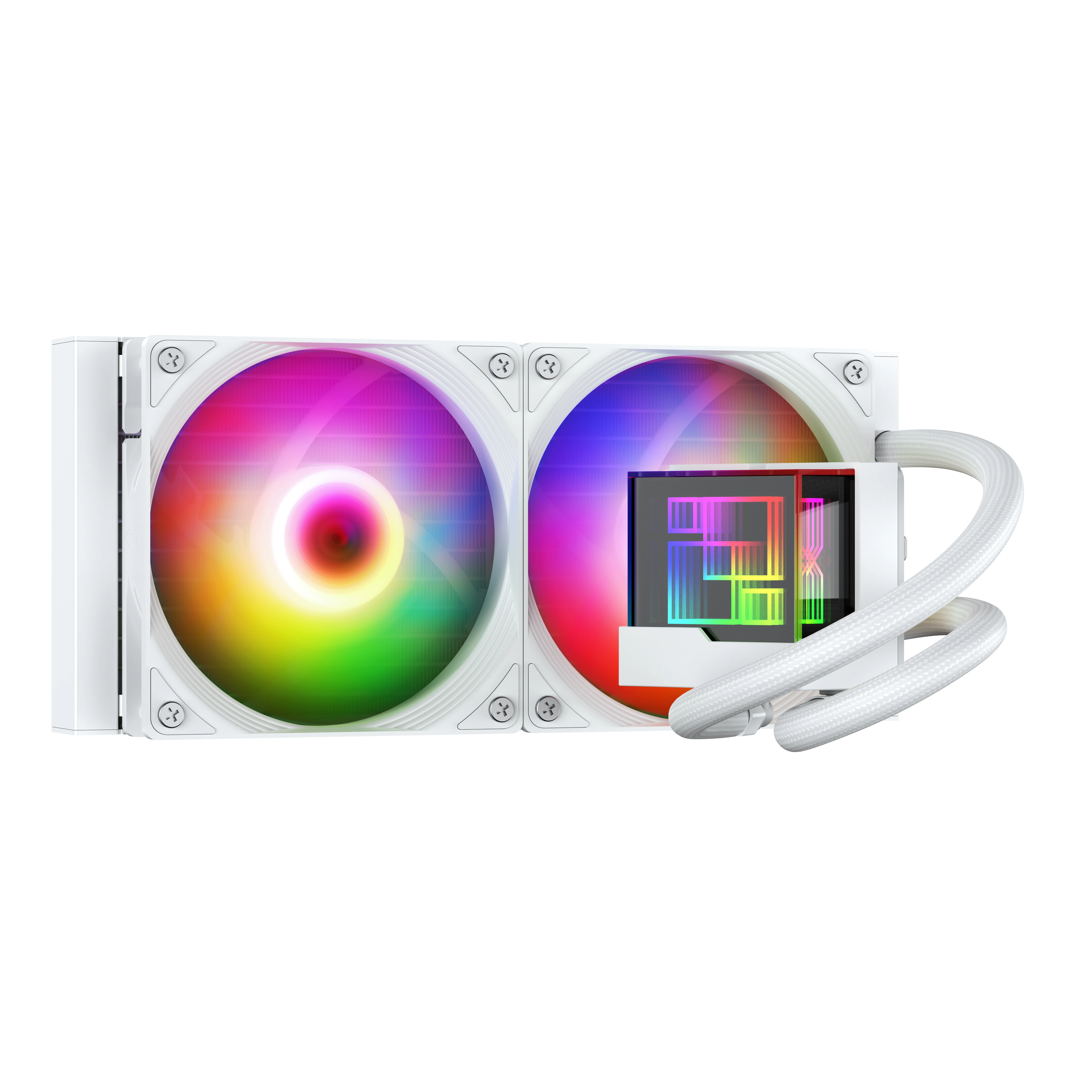 Высокотехнологичный Aio водяное охлаждение 240 мм вентилятор жидкостного охлаждения радиатора компьютерный корпус ПК Cpu Argb Pwm вентиляторы Водяной кулер