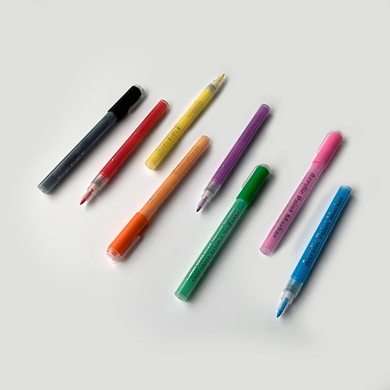 UCI Wholesale whiteboard marker pen set 12 colors acrylic paint markers