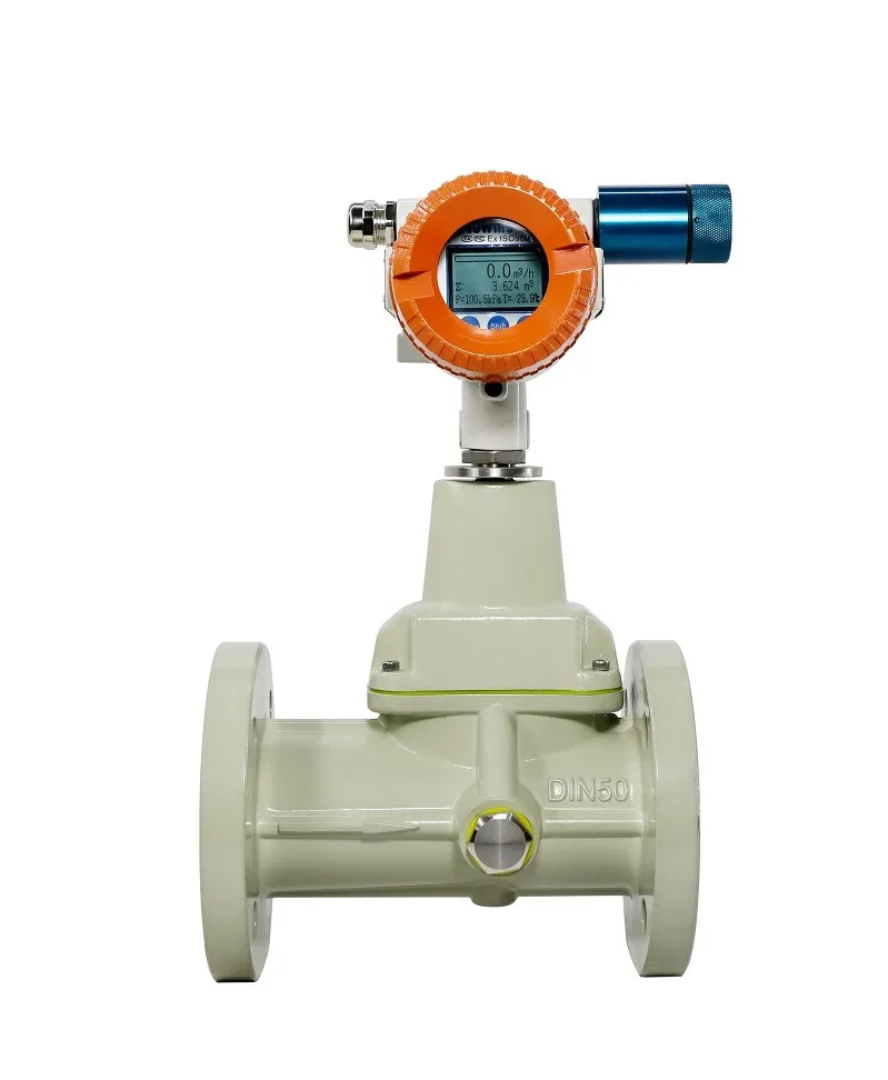 Gas waist flowmeter