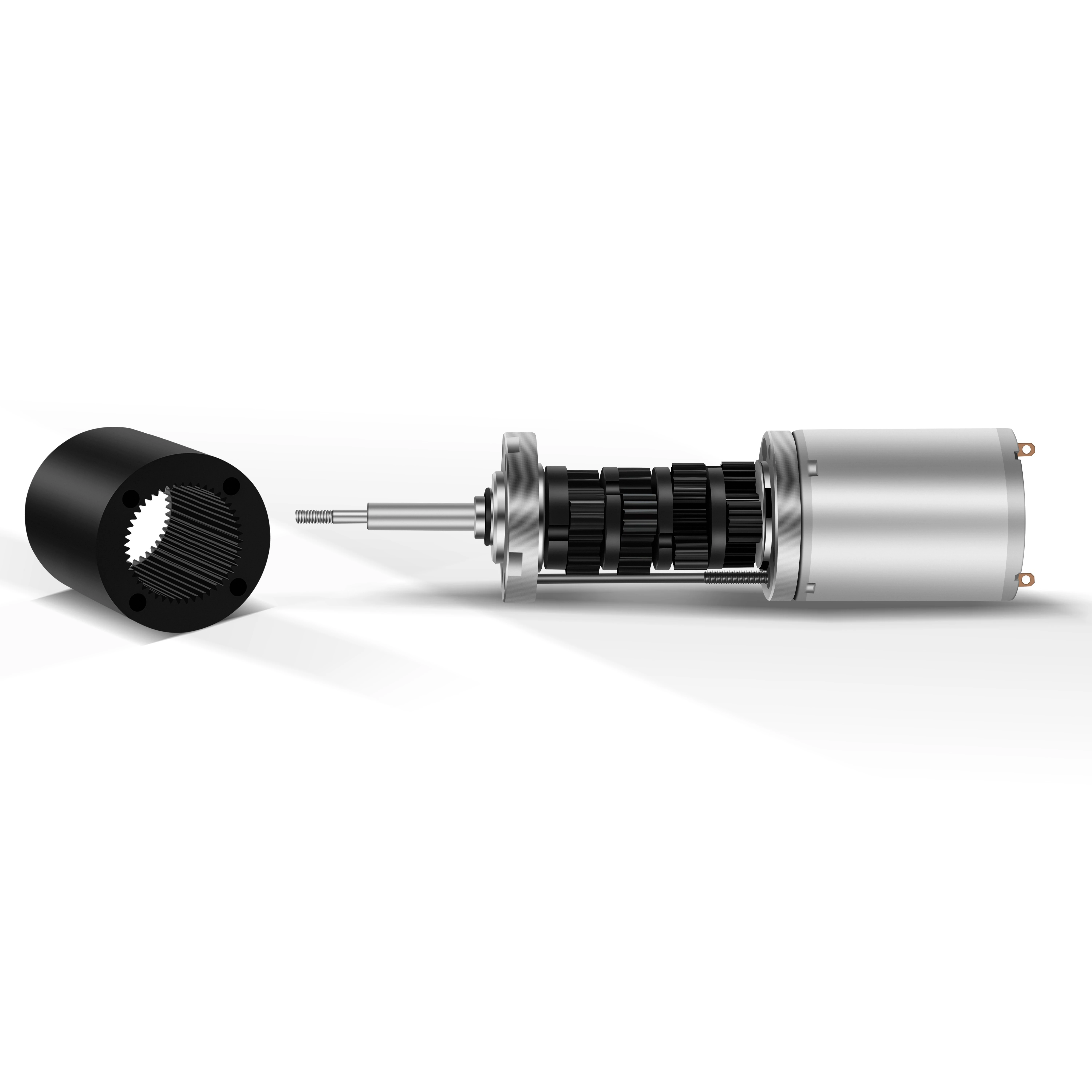 Shunli Spot 24mm 12V Micro Deceleration Motor Dc Planetary Deceleration Motor Gearbox Louver Electric Curtain Motor