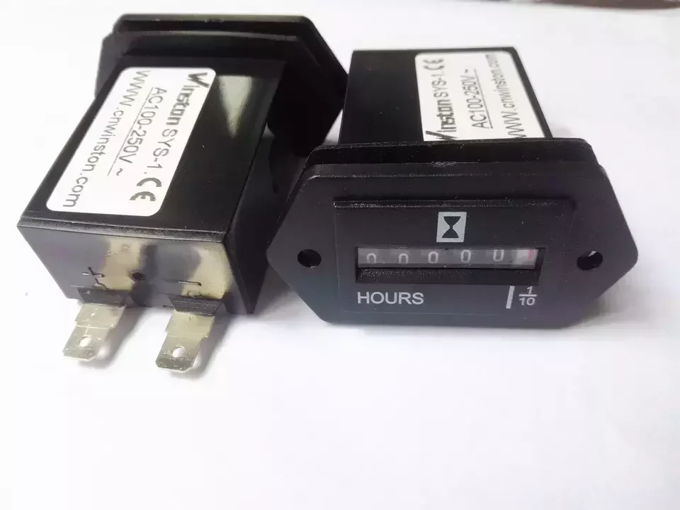 SYS-1 промышленный счетчик часов DC10-80V AC100-250V 220 В механический часовой счетчик