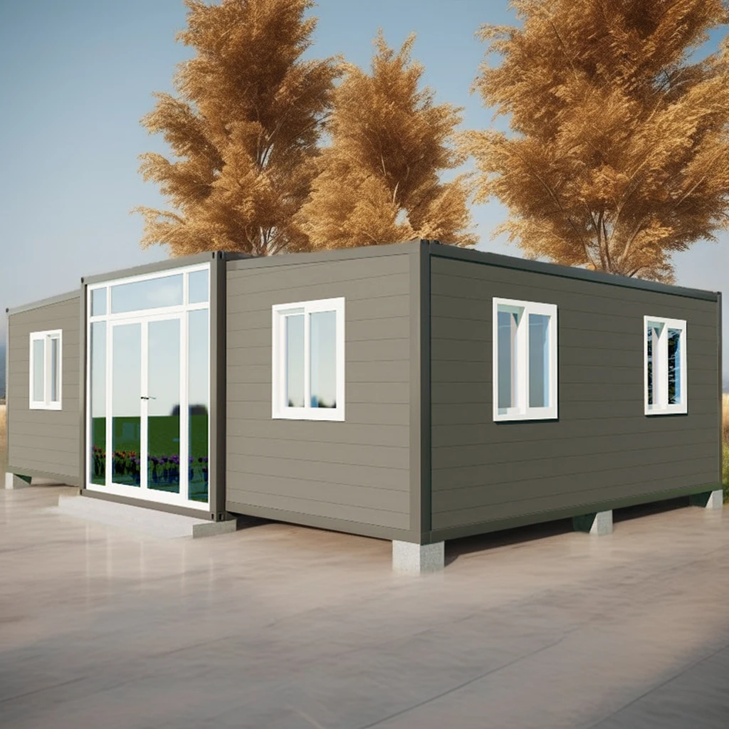 Wholesale 3 Bedroom Luxury 40ft 20ft Movable Foldable Expandable Prefab Container House For Sale