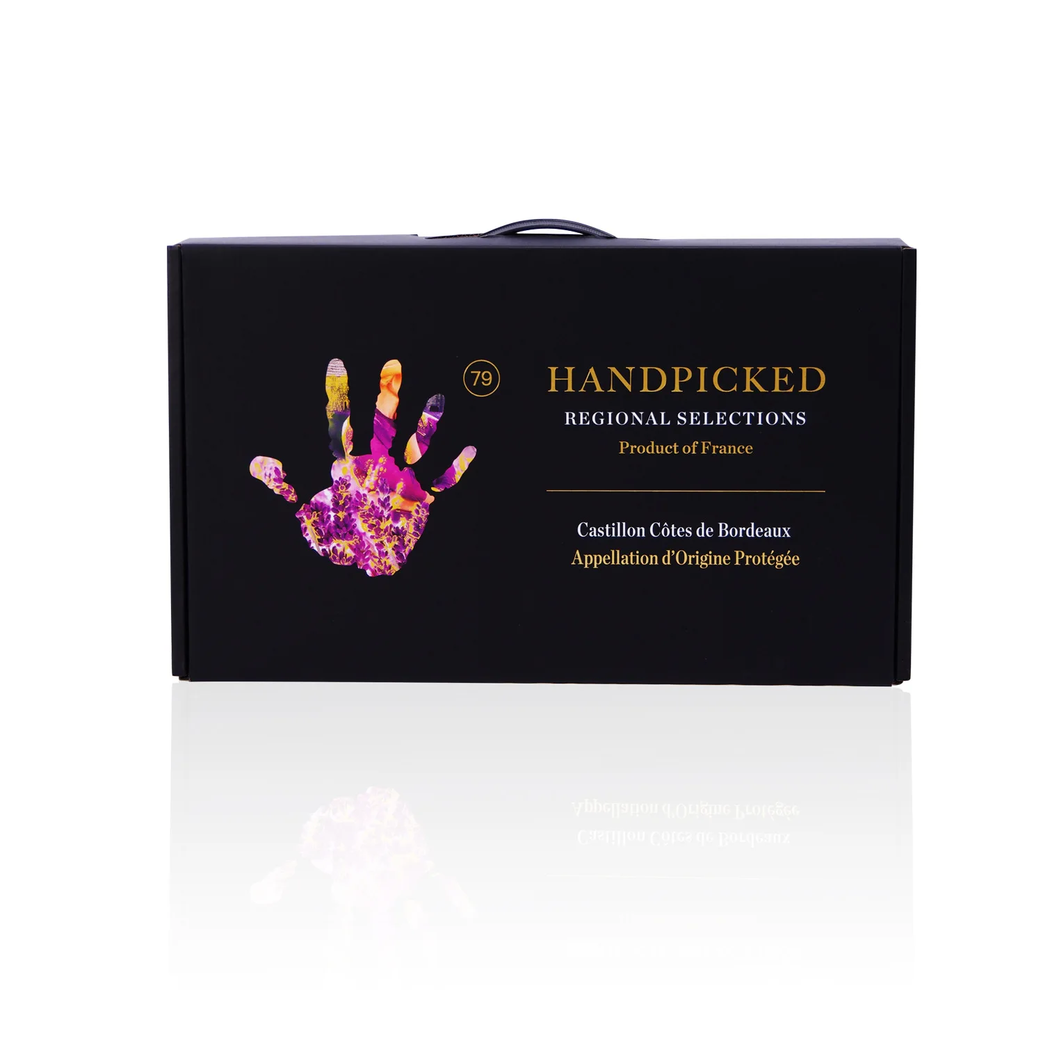 handle corrugated 3/4/5/6 Bottle box red wine champagne spirit whisky gin tonic vodka brandy mailer shipping box