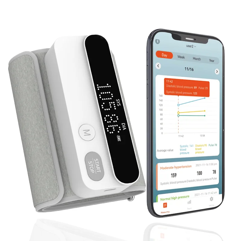 Best BP Monitor Digital Blood Pressure Machine Price Sphygmomanometer Brother BP Machine With Blue Tooth Blood Pressure Monitor