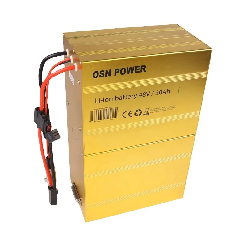 NEW Design 1500W lithium 48V 30Ah li-ion E Scooter Battery Pack With BMS