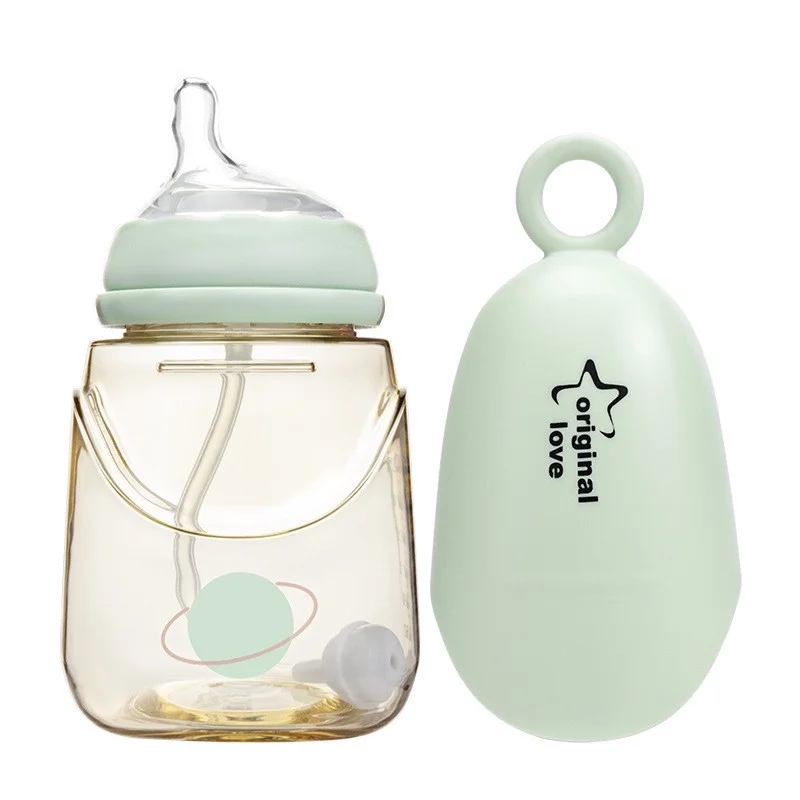 New Arrival PPSU Food Grade Feeding Bottle Wide Mouth Baby Feeding Bottle 240ML Baby Bottle