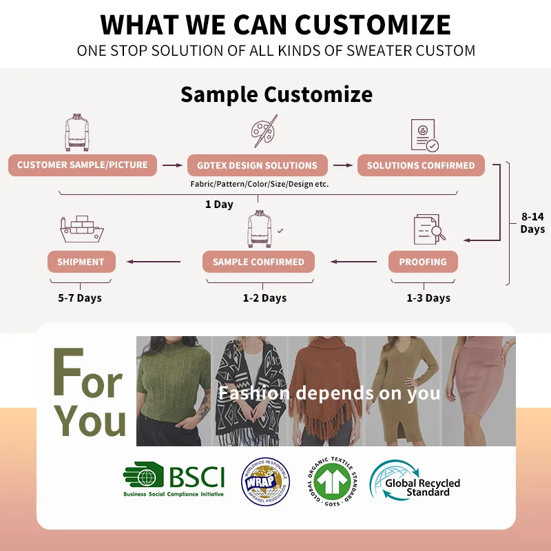 Fast Designer Custom Sweater Dress Crew Neck Ruched Sleeveless Contrast Color Striped Pattern Knitted Dresses Women