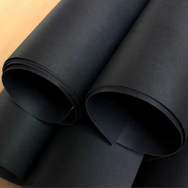 350GSM черная карточка из древесной целлюлозы подходит для визитных карточек и изысканных подарочных коробок