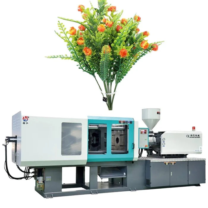Plastic Artificial two-color flower and grass making machine injection molding machine