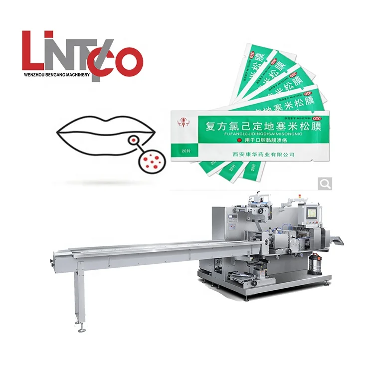 Factory Spa 100180 Pcsmin Automatic Canker Sore Patch Packing Machine
