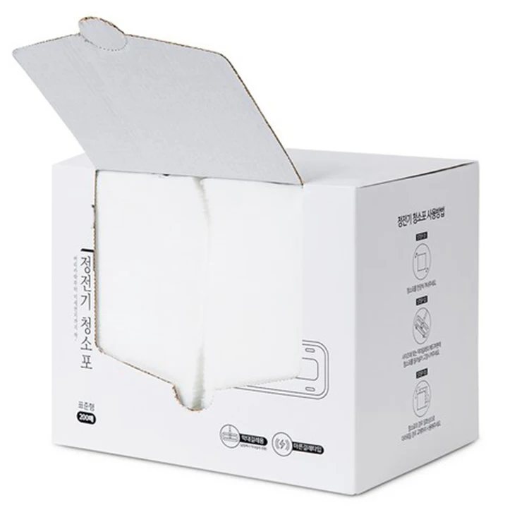 Wet And Dry Electrostatic Dust Mop Thick Floor Wiping Cloth Floor Mop Cleaning Wet Wipes