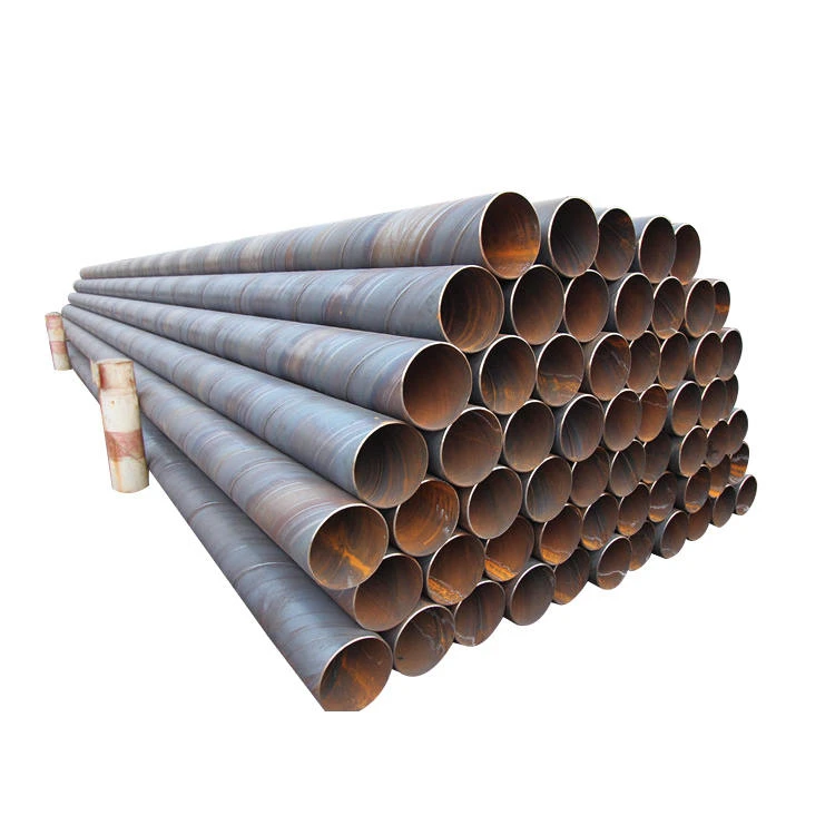 Бесшовная стальная труба, используемая для нефтепровода, стальная труба ssaw, углеродистая спиральная сварная стальная труба большого диаметра