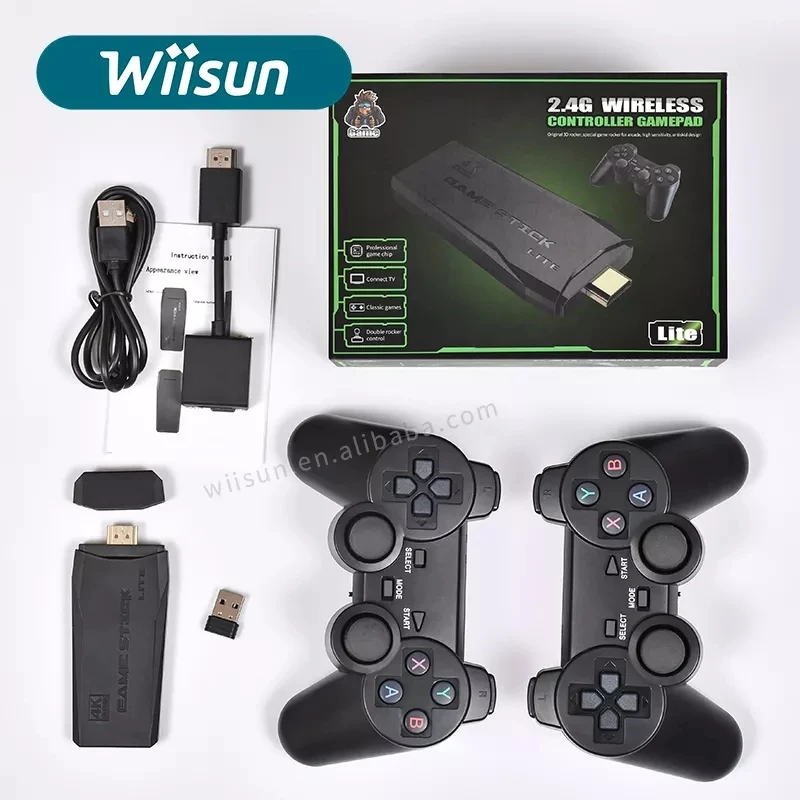 M8 игровой джойстик в маленькой коробке мини Consola Ретро видео игровая консоль 2,4G беспроводной геймпад игровой плеер для PS1/GBA