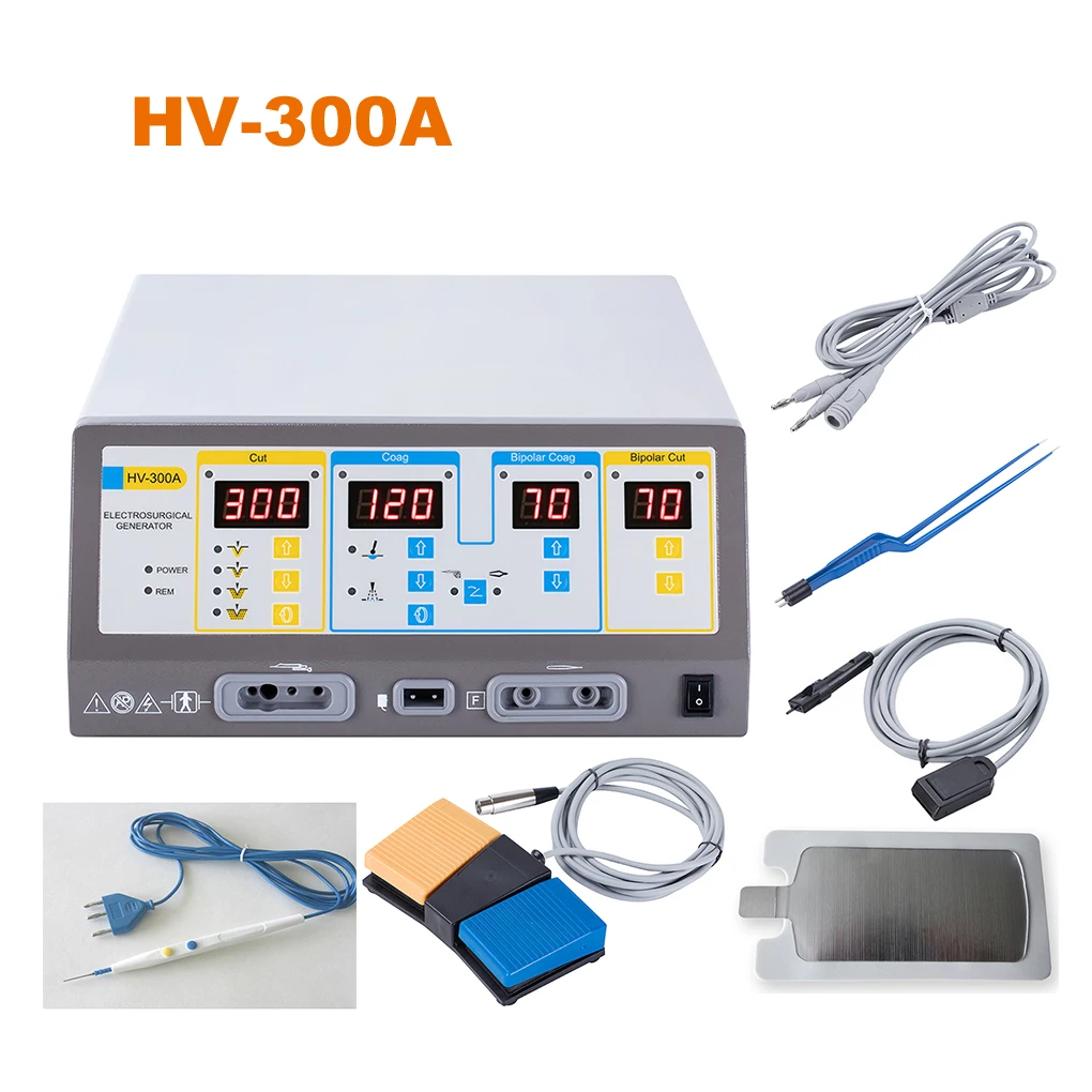 Electrosurgical Unit Machine Radiofrequency High Quality Electric Surgical Knife LED Screen Surtron Diathermy Machine