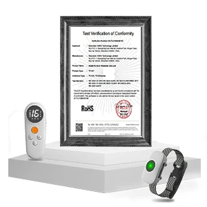 2 dogs New Arrival Rotatable 16 Level shock 500m Long Control Range Remote Dog Training Collar Dog trainer