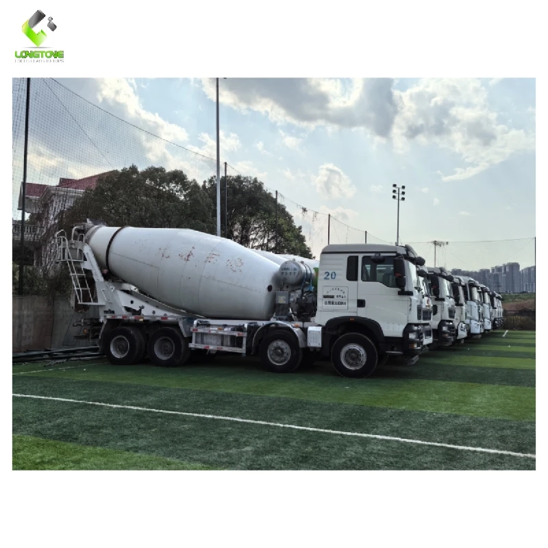 used Construction machinery  3cbm Small Self Loading Mixing Concrete Mixer Truck With Hydraulic Pump