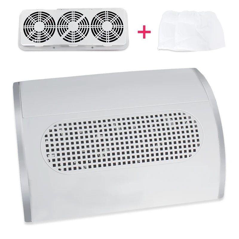 Новейший 40 Вт 858-5 пылеуловитель для ногтей Вентилятор пылесос маникюрный станок Инструменты с мощным фильтром