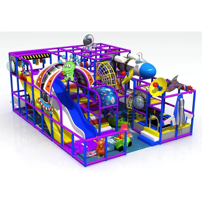 Customized Interactive Maze-Themed State-Of-The-Art Educational Recreational Playground Equipment for Schools Indoor Playground