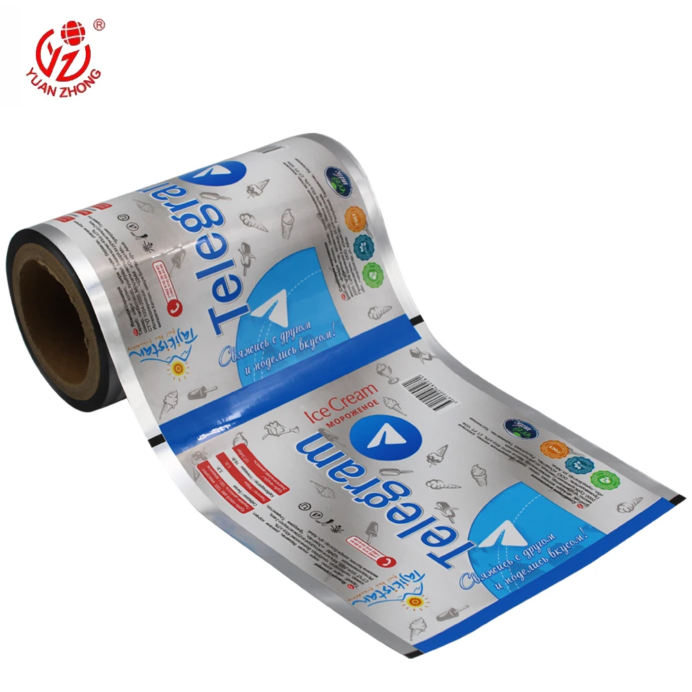 Hot Sale Metallized Vmpet Moisture Proof Plastic Film Roll Custom Bopp Heat Sealable Film Food Grade Aluminum Foil package
